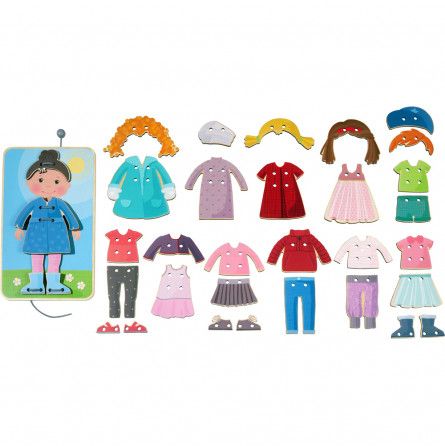 Jeu de laçage - On s'habille! Haba Ikaipaka jeux & jouets Royan