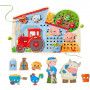 Jeu de laçage - A la ferme Haba Ikaipaka jeux & jouets Royan