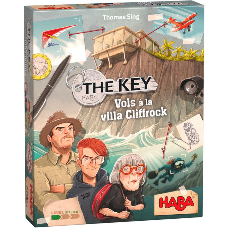 The Key Vols à la Villa Cliffrock Haba Ikaipaka jeux & jouets