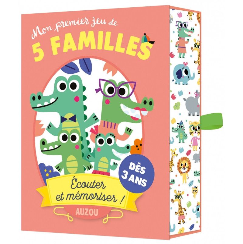 Mon premier jeu de 5 familles AUZOU Ikaipaka jeux & jouets Royan