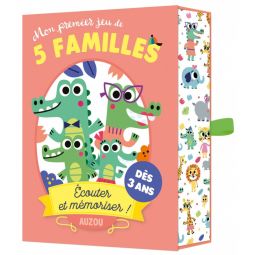 Mon premier jeu de 5 familles AUZOU Ikaipaka jeux & jouets Royan
