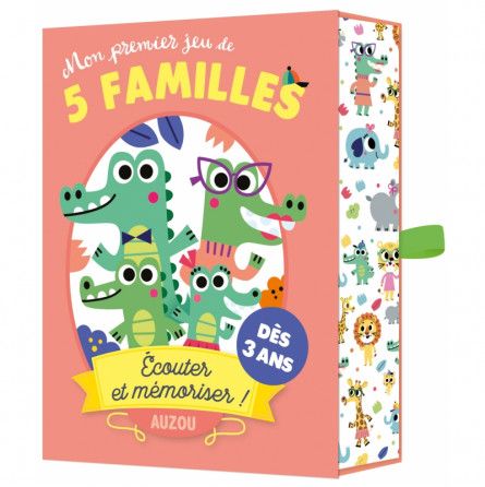 Mon premier jeu de 5 familles AUZOU Ikaipaka jeux & jouets Royan