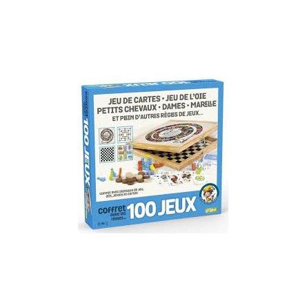 Coffret jeux en bois (100 jeux) Cartamundi Ikaipaka jeux &
