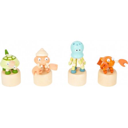 Poussoirs animaux marins - vendu à l'unité Legler Ikaipaka jeux