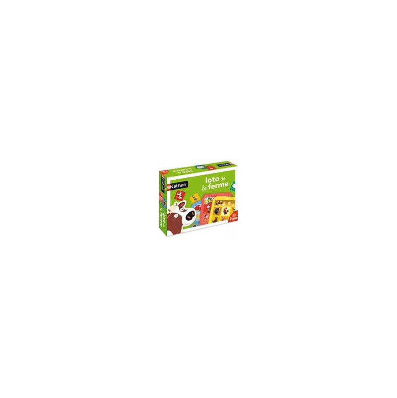 Loto la ferme Nathan Ikaipaka jeux & jouets Royan