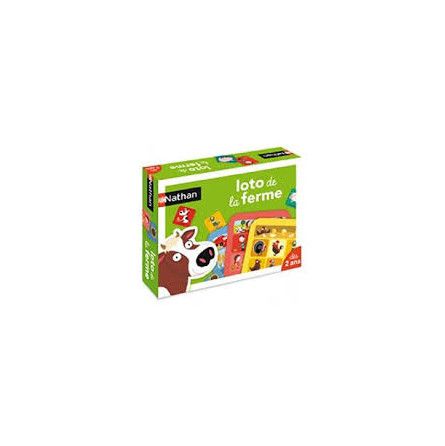 Loto la ferme Nathan Ikaipaka jeux & jouets Royan