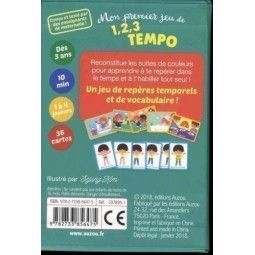Mon Premier jeu de 1,2,3, Tempo AUZOU Ikaipaka jeux & jouets