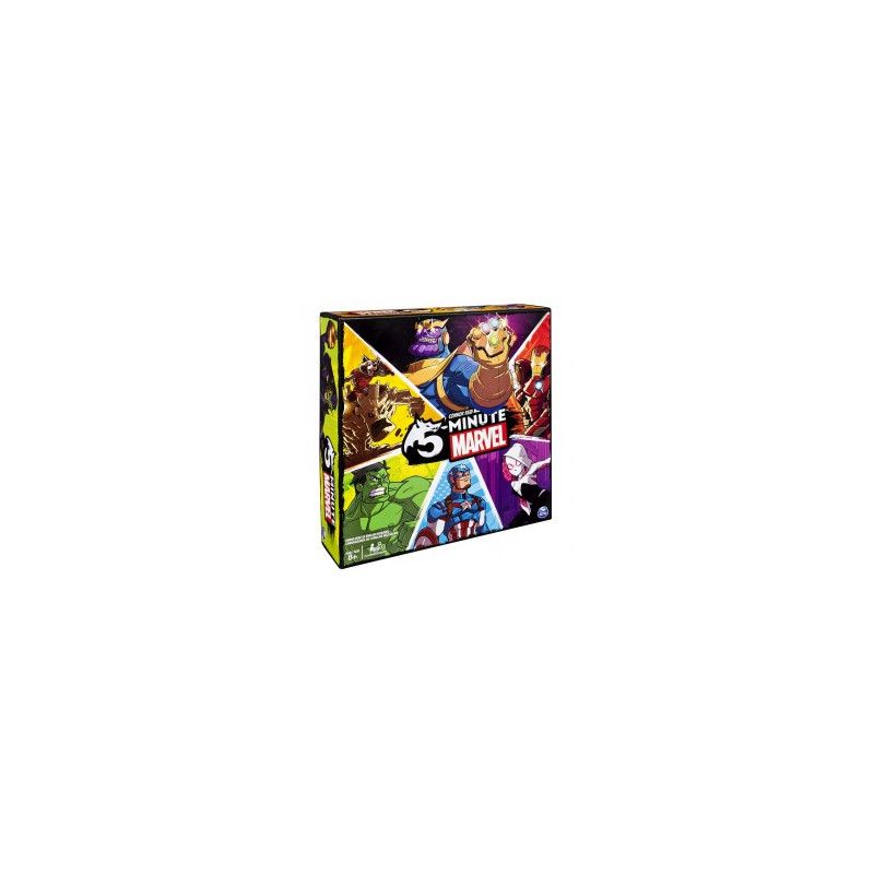 5 Minutes Marvel  Ikaipaka jeux & jouets Royan