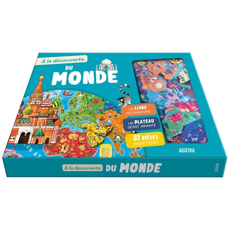 A la découverte du monde AUZOU Ikaipaka jeux & jouets Royan