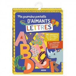 Ma première pochette d'Aimants Lettres - IkaIpaka Royan