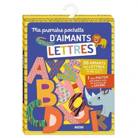Ma première pochette d'Aimants Lettres - IkaIpaka Royan