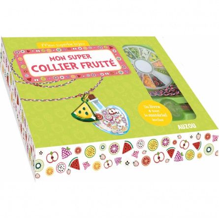 Mon Super Collier Fruité AUZOU Ikaipaka jeux & jouets Royan