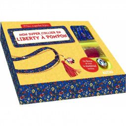 Mon super collier Liberty à Pompon AUZOU Ikaipaka jeux & jouets
