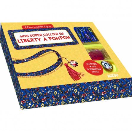 Mon super collier Liberty à Pompon AUZOU Ikaipaka jeux & jouets