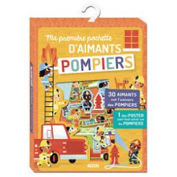 Ma Première pochette d'Aimants Pompiers - IkaIpaka Royan