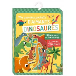 Ma première pochette d'Aimants Dinosaures - IkaIpaka Royan