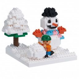 Nanoblock Jouer dans la neige nanoblock Ikaipaka jeux & jouets