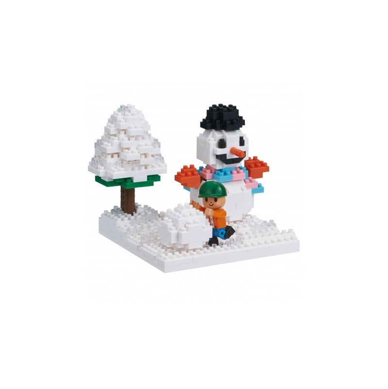 Nanoblock Jouer dans la neige nanoblock Ikaipaka jeux & jouets