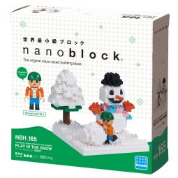 Nanoblock Jouer dans la neige nanoblock Ikaipaka jeux & jouets