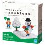 Nanoblock Jouer dans la neige nanoblock Ikaipaka jeux & jouets
