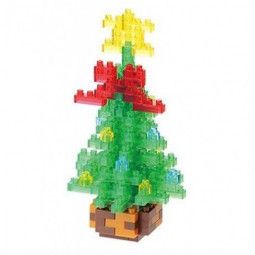 Nanoblock Sapin de Noël - IkaIpaka Royan