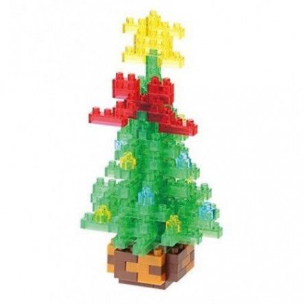 Nanoblock Sapin de Noël - IkaIpaka Royan