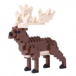 Nanoblock Wapiti Irlandais (Irich Elk) nanoblock Ikaipaka jeux