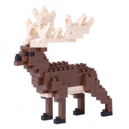 Nanoblock Wapiti Irlandais (Irich Elk) nanoblock Ikaipaka jeux