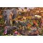 Puzzle 3000 Animaux du continent Africain Ravensburger Ikaipaka