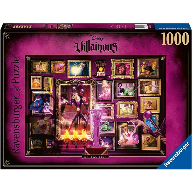 Puzzle 1000 Villainous Doc Facilier Ravensburger Ikaipaka jeux