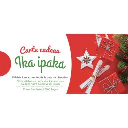 Carte cadeau - IkaIpaka Royan