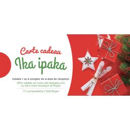 Carte cadeau 60 - IkaIpaka Royan