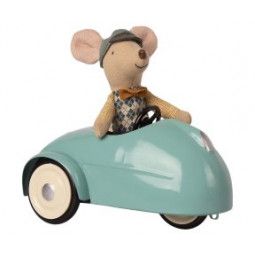 Mousse Car with Garage blue Maïleg - IkaIpaka Royan