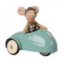 Mousse Car with Garage blue Maïleg - IkaIpaka Royan