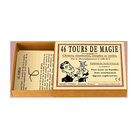 46 tours de magie marc vidal Ikaipaka jeux & jouets Royan