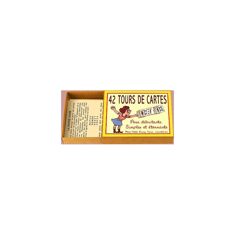 42 Tours de cartes marc vidal Ikaipaka jeux & jouets Royan
