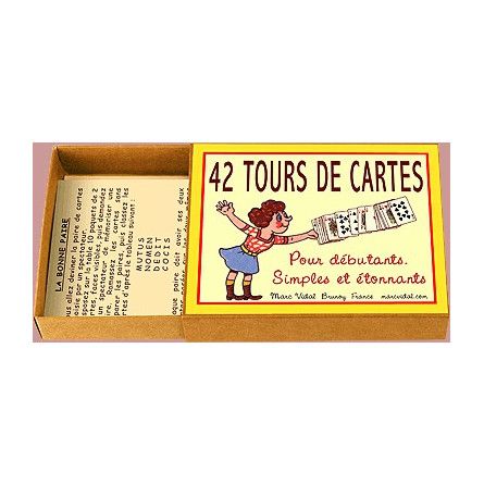 42 Tours de cartes marc vidal Ikaipaka jeux & jouets Royan