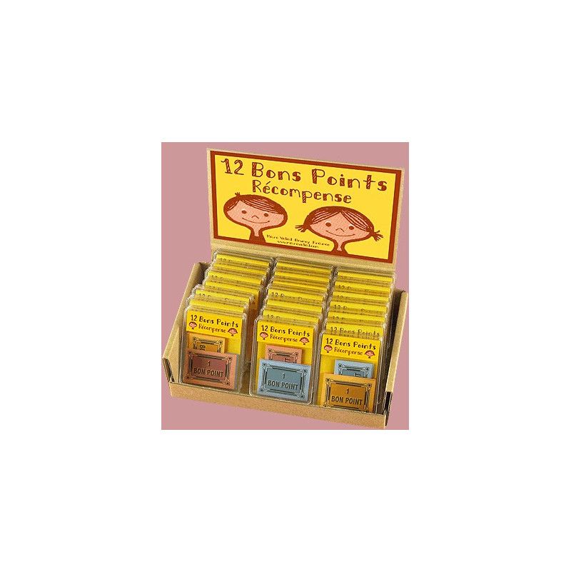 12 Bons points récompense marc vidal Ikaipaka jeux & jouets
