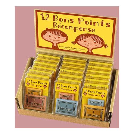 12 Bons points récompense marc vidal Ikaipaka jeux & jouets