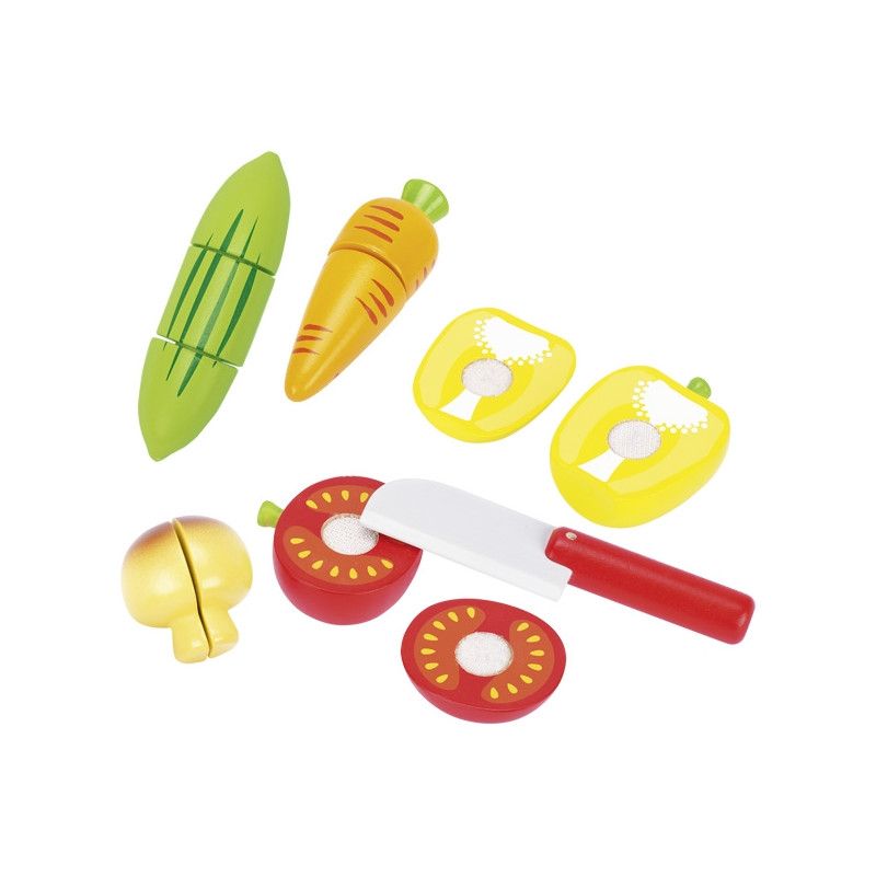 Légumes à couper avec scratch Goki Ikaipaka jeux & jouets Royan