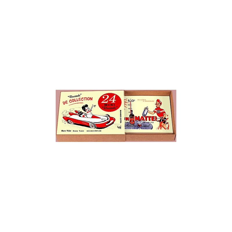 24 Mini Buvards de Collection marc vidal Ikaipaka jeux & jouets