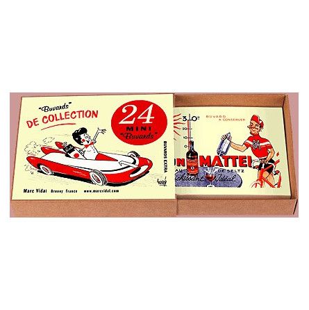 24 Mini Buvards de Collection marc vidal Ikaipaka jeux & jouets