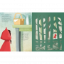 Livre découpe Le Petit Chaperon Rouge Sassi Ikaipaka jeux &