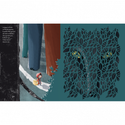 Livre découpe Le Petit Chaperon Rouge Sassi Ikaipaka jeux &