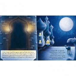 Livre découpe, Aladin et la lampe merveilleuse Sassi Ikaipaka