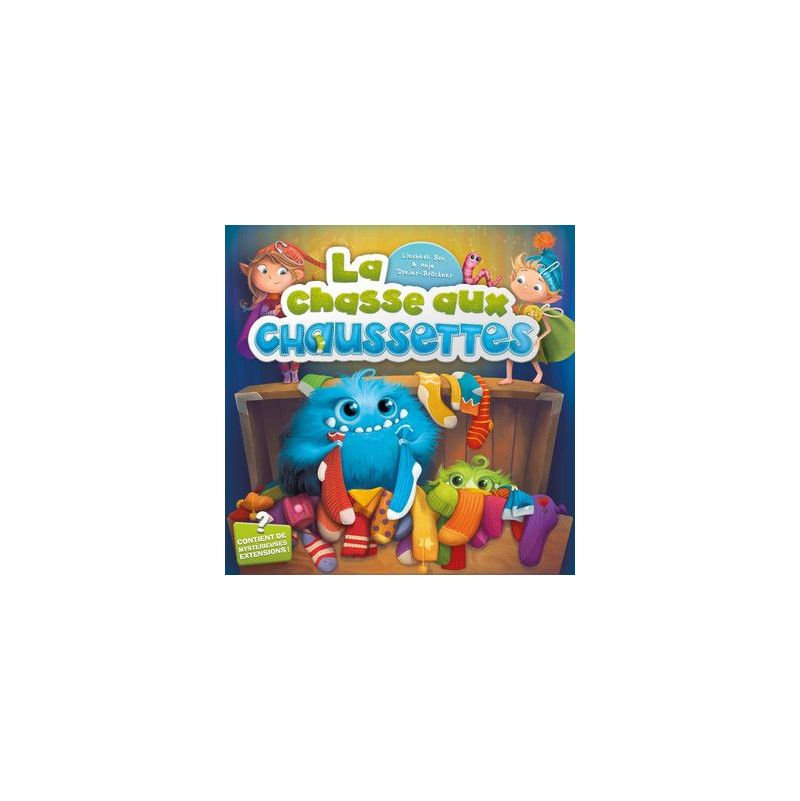 La chasse aux chaussettes  Ikaipaka jeux & jouets Royan