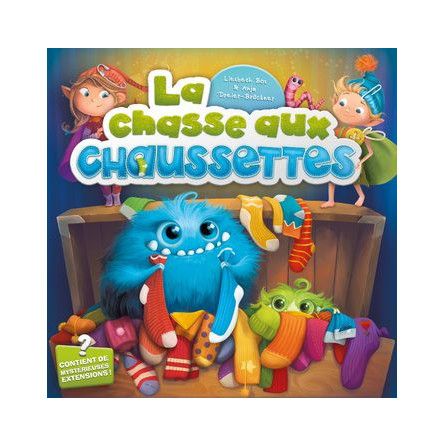La chasse aux chaussettes  Ikaipaka jeux & jouets Royan