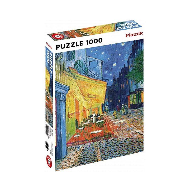Puzzle 1000 Le café le soir Van Gogh - IkaIpaka Royan