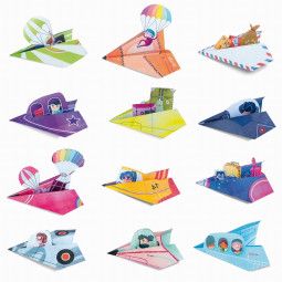 Easy Origami Avions Ludattica Ikaipaka jeux & jouets Royan