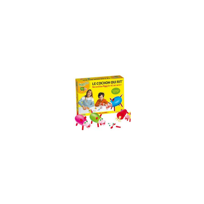 Le Cochon Qui Rit (4J)  Ikaipaka jeux & jouets Royan